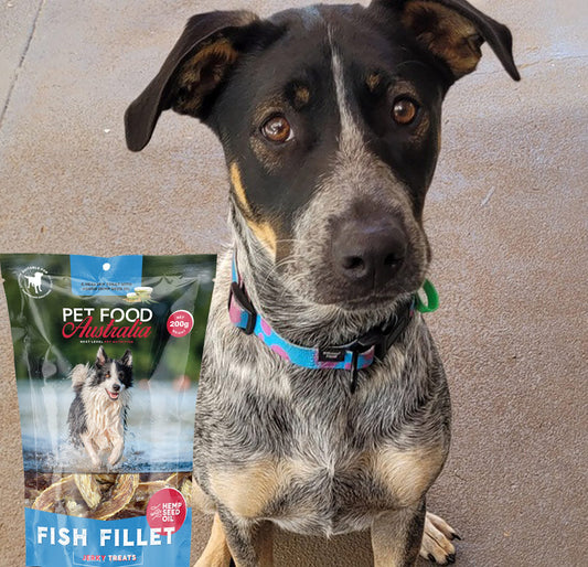 Australian wild caught fish fillet dog treats 200g - product image