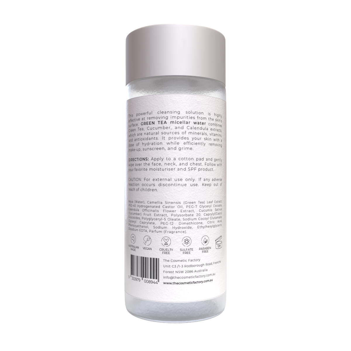 GREEN TEA MICELLAR WATER - 125ML