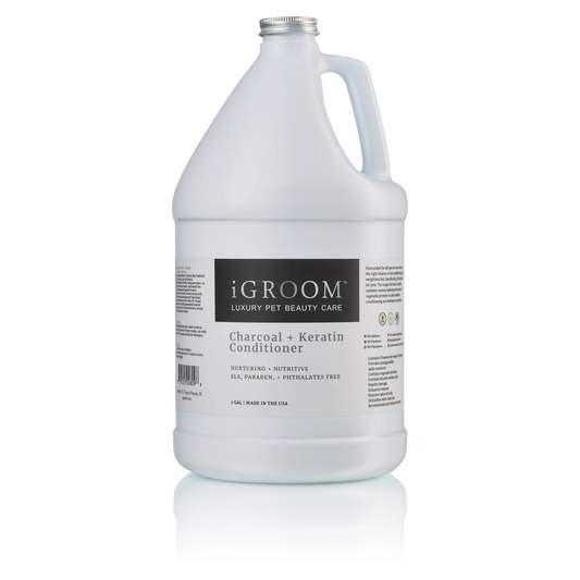 iGroom Charcoal + Keratin Conditioner