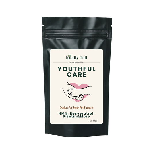 Youthful Care Blend For Dog and Cat with NMN, Resveratrol, Fisetin& More