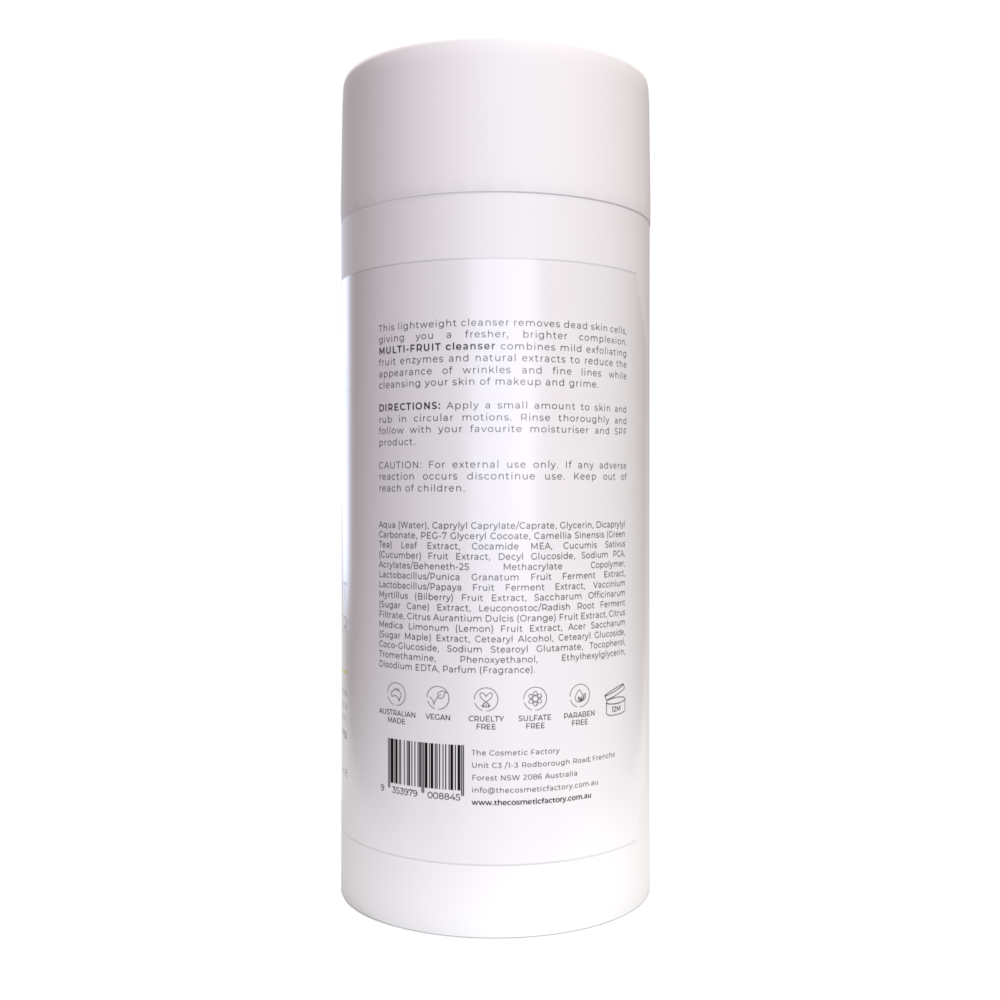 MULTI-FRUIT CLEANSER - 200ML