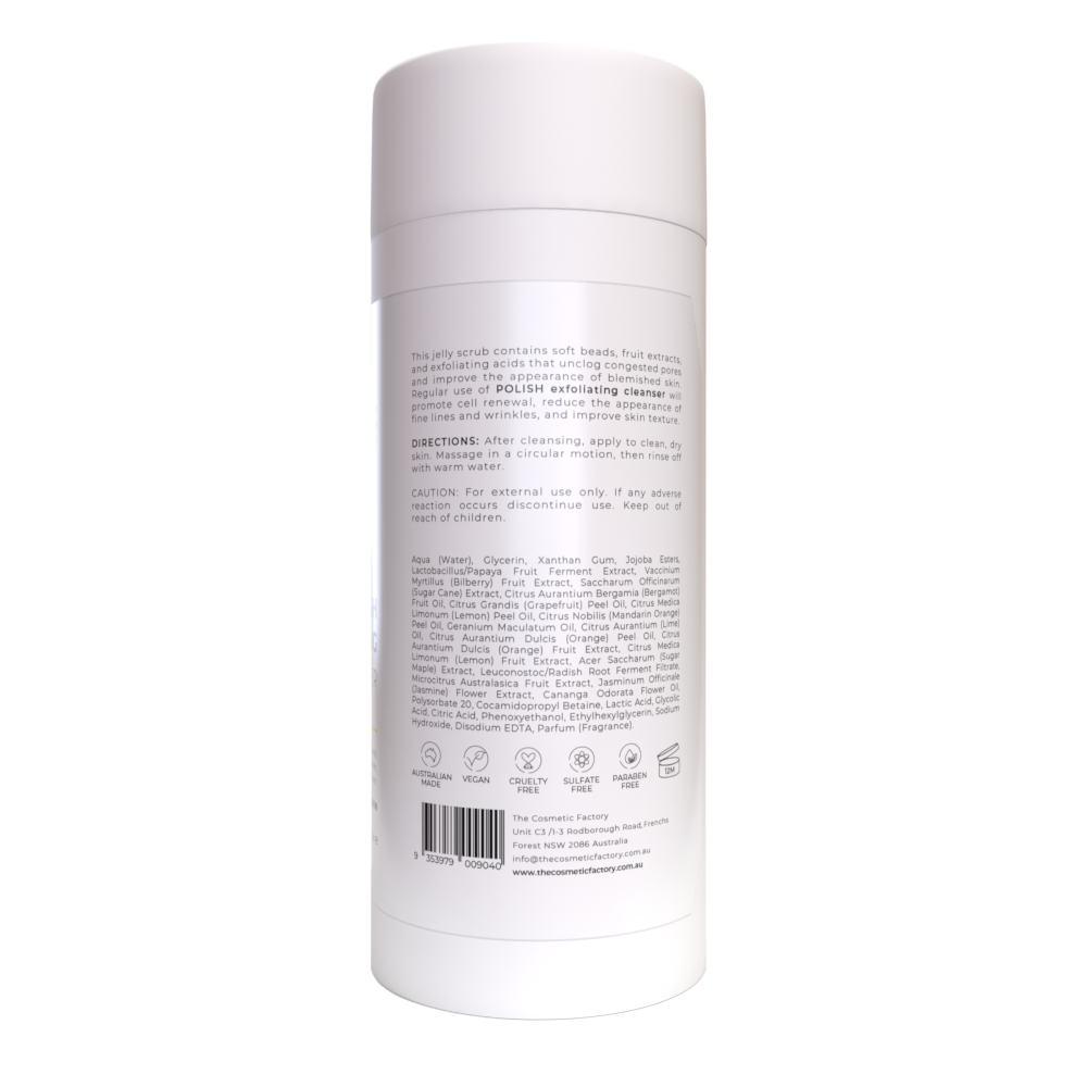 POLISH EXFOLIATING CLEANSER - 200ML