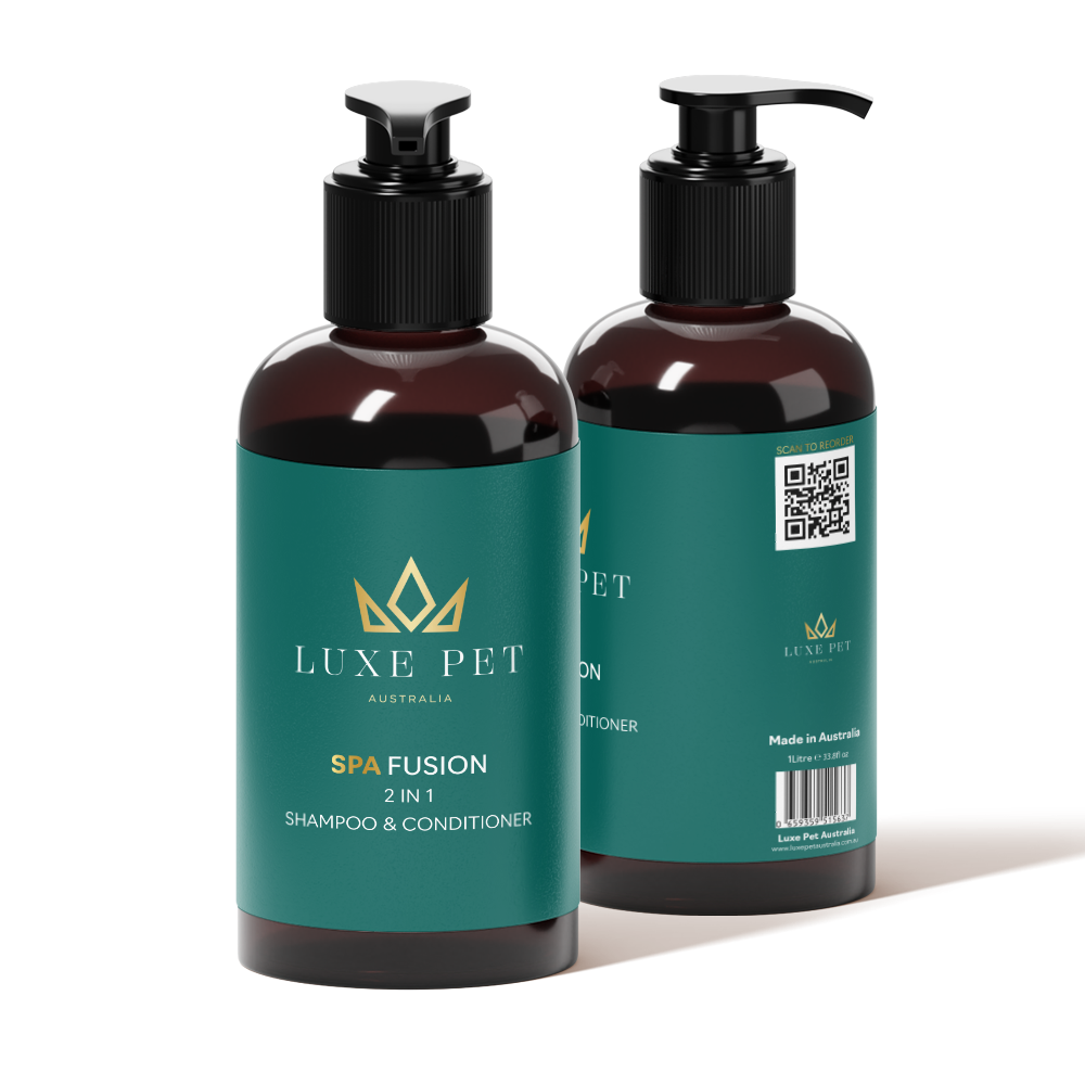 Luxe Pet Australia Spa Fusion 2-in-1 dog shampoo and conditioner - product image