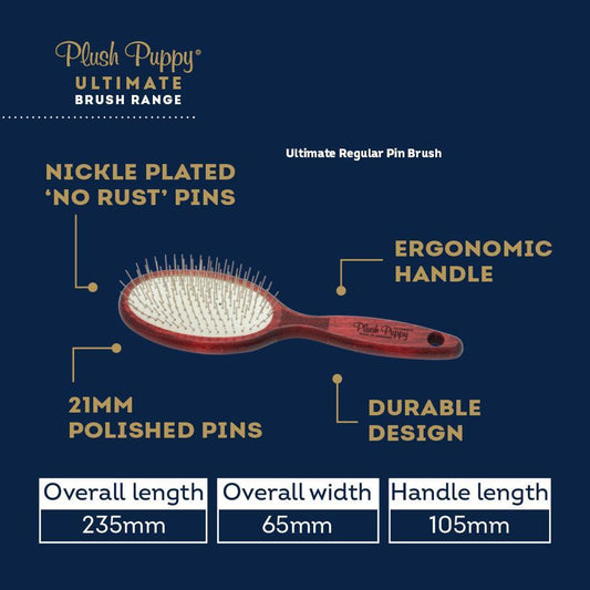 Plush Puppy Ultimate Pin Brush