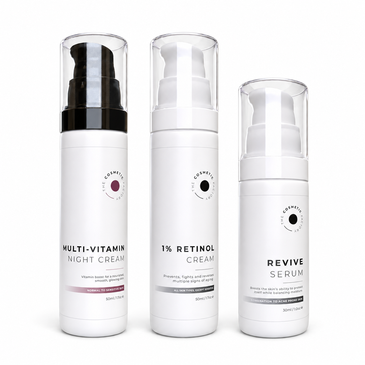 Revive & Retinol Night Trio