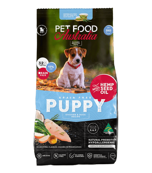Chicken and Duck grain free puppy food - product image