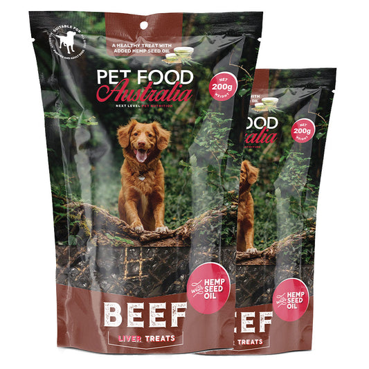 Beef liver treats for dogs 200g - product image