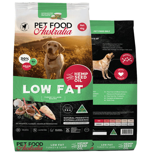 Turkey and Lamb low fat grain free dog food - product image