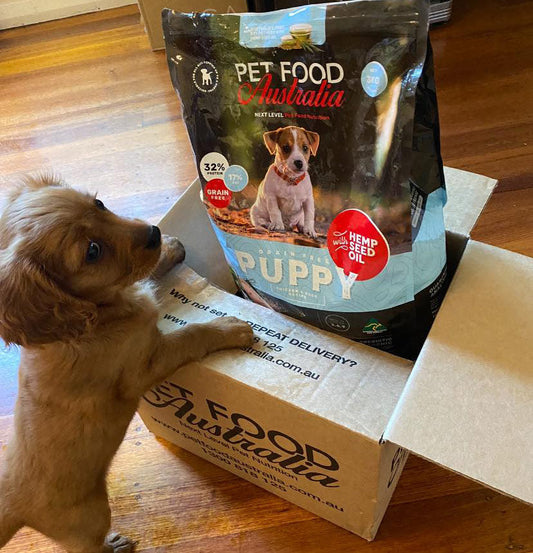Chicken and Duck grain free puppy food - product image